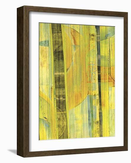 Yellow Mix II-Ricki Mountain-Framed Art Print