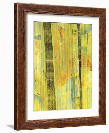 Yellow Mix II-Ricki Mountain-Framed Art Print