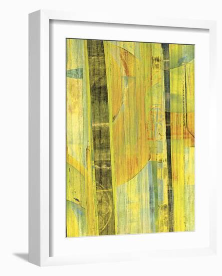 Yellow Mix II-Ricki Mountain-Framed Art Print