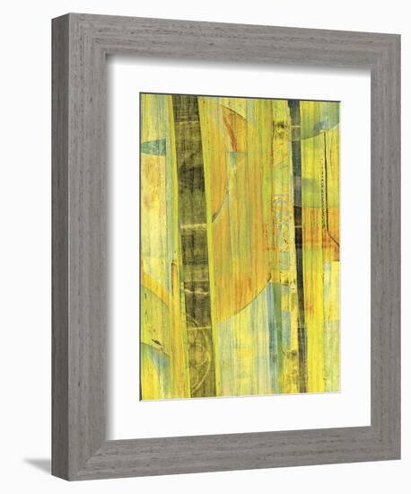 Yellow Mix II-Ricki Mountain-Framed Art Print