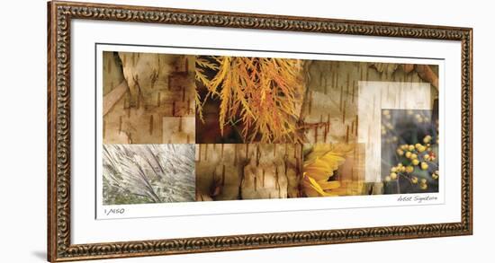 Yellow Mosaic III-Michelle Joyce-Framed Giclee Print