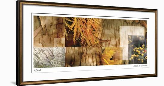 Yellow Mosaic III-Michelle Joyce-Framed Giclee Print