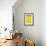 Yellow Old Wooden Door-vilax-Framed Photographic Print displayed on a wall