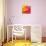 Yellow, Orange, and Pink Swirl, c. 2008-Pier Mahieu-Premium Giclee Print displayed on a wall