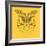 Yellow Owl Mesh-Lisa Kroll-Framed Art Print