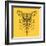 Yellow Owl Mesh-Lisa Kroll-Framed Premium Giclee Print
