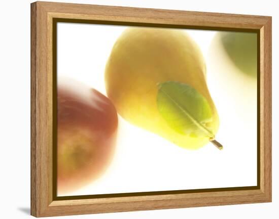 Yellow Pear-null-Framed Premier Image Canvas