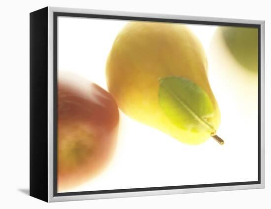 Yellow Pear-null-Framed Premier Image Canvas