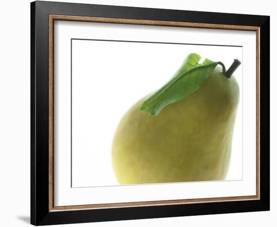 Yellow Pear-null-Framed Photographic Print