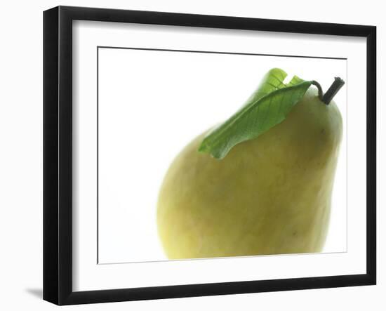 Yellow Pear-null-Framed Photographic Print