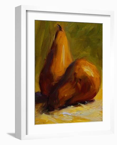 Yellow Pears-Pam Ingalls-Framed Giclee Print