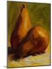 Yellow Pears-Pam Ingalls-Mounted Giclee Print