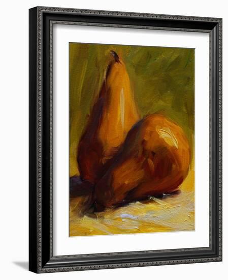 Yellow Pears-Pam Ingalls-Framed Giclee Print