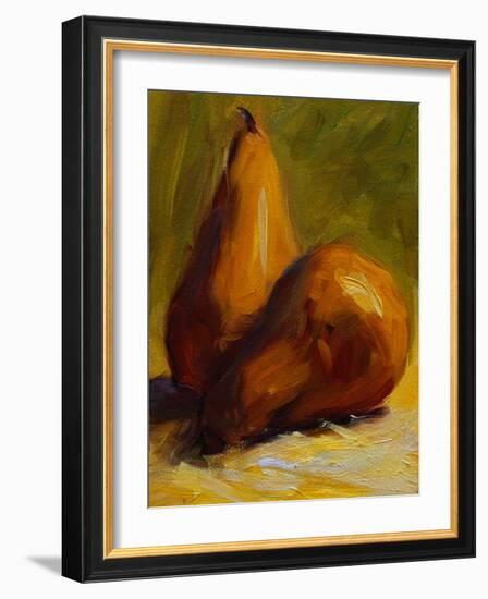 Yellow Pears-Pam Ingalls-Framed Giclee Print