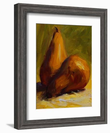 Yellow Pears-Pam Ingalls-Framed Giclee Print