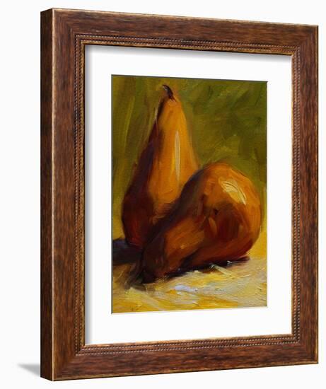 Yellow Pears-Pam Ingalls-Framed Giclee Print