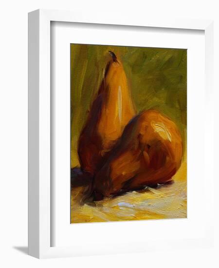 Yellow Pears-Pam Ingalls-Framed Giclee Print