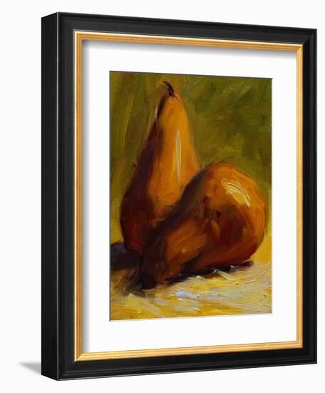 Yellow Pears-Pam Ingalls-Framed Giclee Print