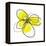 Yellow Petals 2-Jan Weiss-Framed Stretched Canvas