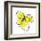 Yellow Petals 2-Jan Weiss-Framed Art Print