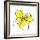 Yellow Petals 2-Jan Weiss-Framed Art Print