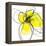 Yellow Petals 3-Jan Weiss-Framed Stretched Canvas