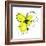 Yellow Petals 4-Jan Weiss-Framed Art Print