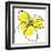 Yellow Petals Two-Jan Weiss-Framed Art Print