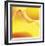 Yellow Pink Rose Abstract No 19-Shams Rasheed-Framed Giclee Print