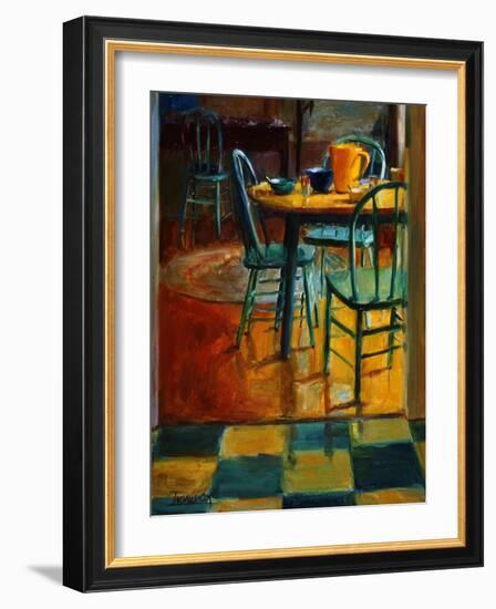 Yellow Pitcher-Pam Ingalls-Framed Giclee Print