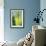 Yellow Pool Garden-Stacy Bass-Framed Giclee Print displayed on a wall