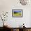 Yellow Rape Fields, Canola Fields, Wiltshire, England Against a Blue Sky-David Clapp-Framed Photographic Print displayed on a wall