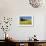 Yellow Rape Fields, Canola Fields, Wiltshire, England Against a Blue Sky-David Clapp-Framed Photographic Print displayed on a wall