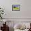 Yellow Rape Fields, Canola Fields, Wiltshire, England Against a Blue Sky-David Clapp-Framed Photographic Print displayed on a wall