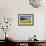 Yellow Rape Fields, Canola Fields, Wiltshire, England Against a Blue Sky-David Clapp-Framed Photographic Print displayed on a wall