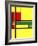 Yellow Rectangles-Diana Ong-Framed Giclee Print