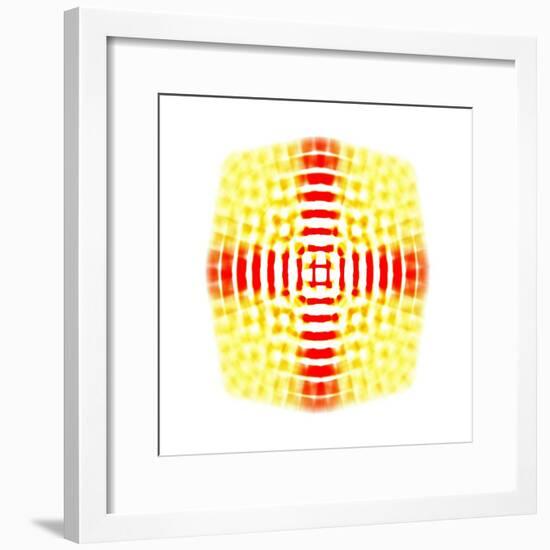 yellow-red,2017-Alex Caminker-Framed Giclee Print