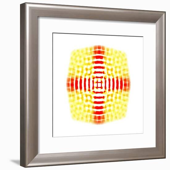 yellow-red,2017-Alex Caminker-Framed Giclee Print