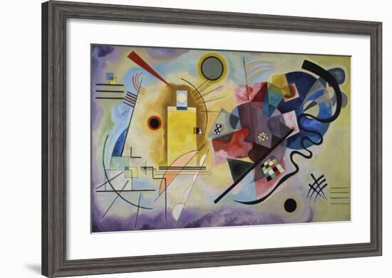 Yellow, Red, and Blue, 1925-Wassily Kandinsky-Framed Art Print