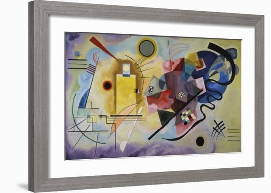 Yellow, Red, and Blue, 1925-Wassily Kandinsky-Framed Art Print