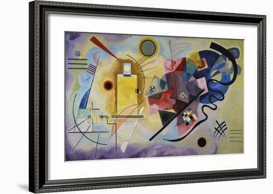 Yellow, Red, and Blue, 1925-Wassily Kandinsky-Framed Art Print