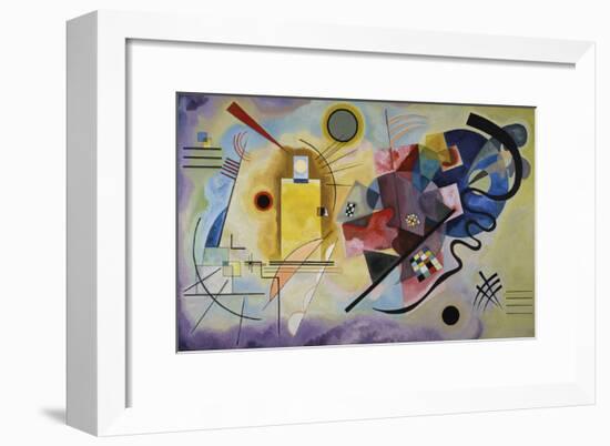 Yellow, Red, and Blue, 1925-Wassily Kandinsky-Framed Art Print