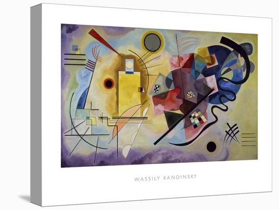 Yellow, Red, and Blue, 1925-Wassily Kandinsky-Framed Stretched Canvas