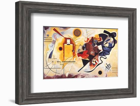 Yellow, Red and Blue, c.1925-Wassily Kandinsky-Framed Art Print