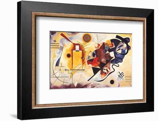 Yellow, Red and Blue, c.1925-Wassily Kandinsky-Framed Art Print