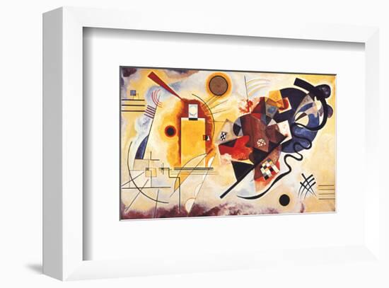 Yellow, Red and Blue, c.1925-Wassily Kandinsky-Framed Art Print