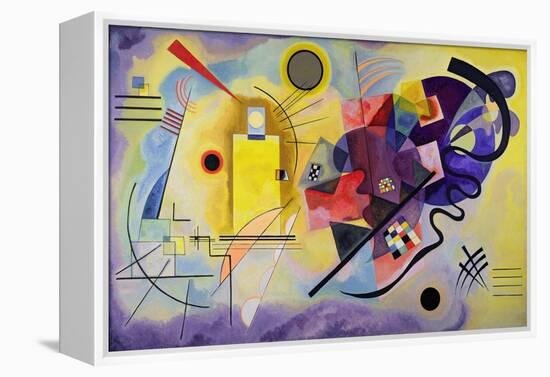 Yellow, Red, Blue, 1925 (Oil on Canvas)-Wassily Kandinsky-Framed Premier Image Canvas