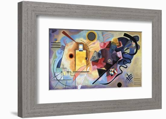 Yellow, Red, Blue, 1925-Wassily Kandinsky-Framed Art Print