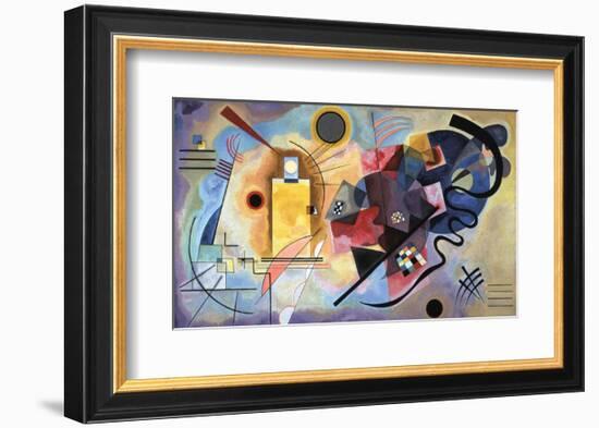 Yellow, Red, Blue, 1925-Wassily Kandinsky-Framed Art Print