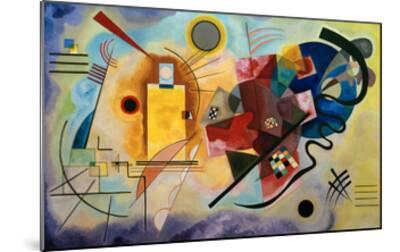 ART PRINT Yellow Red Blue 1925 Wassily Kandinsky 20x31